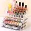 Clear Cosmetic Organizer Acrylic Makeup Case Jewelry Display Box Storage Drawers