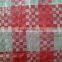 waterproof checked PE tarpaulin,striped plastic sheeting,package bags material