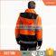 Functional reflective safety jacket hi vis safety security jacket