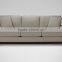 european living room sofa 3 seater fabric PU leather option sofa
