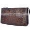 Genuine crocodile leather men's bag clutch bag for man