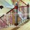 Galvanized steel stair handrail