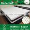 Orthopedic 100% rebounce latex memory foam mattress queen size