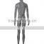 Adjustable different poses plastic full body male mannequin