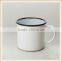 New design of promotion item Personalised Enamel Blackboard coffee Mug by SOPHIA VICTORIA JOY in stockage