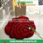 3d 300D silk shaggy flower shaped rug