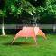 Outsunny 7' x 6' 2-Person Camping Tent Instant Tent with Rainfly - Orange/Dark Gray