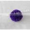 Colorful customized size polyester yarn pom pom ball for decoration