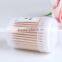 120pcs Manufacturer OEM in Round Box Bamboo Ear Stick Cotton Buds ML004