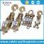 2Ton hoisting tackle and lifting rope pulley block