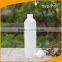 250ml PET Cylindrical White Plastic Cosmetic Bottle With Sprayers