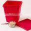 Microwave Safe Printed Popcorn Bucket Silicone popcorn maker