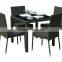 Outdoor 5 pcs dining table garden set