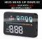 3.5'' GPS Universal Car HUD Head Up Display Car Alarm System Speed Warning With Campass