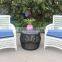 Outdoor terrace coffee furniture garden table and chairs