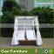 outdoor garden seaside sunbed double lounge day bed with curtain