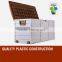 Weatherproof patio garden tools plastic storage box with lid