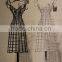 Window display prop female full body wire metal mannequin