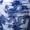 Customized blue and white porcelain hand painted dragon temple ginger Jars