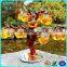 China custom made k9 red crystal apple tree for home decoration