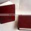 Handmade genuine plain pippin embossed paisley design leather notebook
