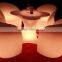 illuminated rotational Infrared Remote control led lumious chairs and table