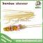 2016 hot sell disposable round bamboo skewer/bamboo sticks/bbq skewer/bbq sticks