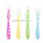 New Arrival Feeding Supplies BPA Free Silicone Soft Tip Baby Kids Spoon, with Storage Case