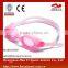 Silicone one peice only funny logo anti fog swimming goggles