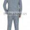 Blue And Grey Gingham Check Wool Two Button Suit(SHT1152)