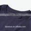 Wholesale sports zip front high quality 100% cotton reflective t-shirt custom