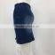 Ladies OEM contomporary denim wrap sexy skirt