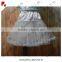 JannyBB new design boutique wholesale baby girls white tutu skirt