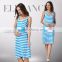 Maternity Dresses Ladies Nursing Clothing Wild Hide Breastfeeding Opening Skirts