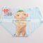 2017 Latest Personalized Your Own Brand Logo Design 95% Cotton 5% Spandex Private Label Band Cute Cartoon Lady Underwear Briefs