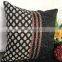 Black and White Pillow, Decorative Pillow in Black & White, Printed Black Pillow, Modern Home Decor, Block Print Pillow