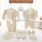 Wholesale cute 13pcs baby clothing set organic cotton newborn gift sets boy