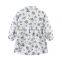 Wholesale sweet style long sleeve flower printing kids dress