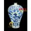 YD-A004, Antique blue and white porcelain vase, Jingdezhen porcelain vase, Chinese ceramic vase, Mixed order, 5 Pieces/Lot