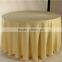 Wholesale Luxury Decoration Round Polyester Damask Table Cloth
