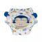 blue whale pattern soft cotton reusable baby cloth diaper nappy
