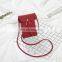 2017 New Handbag Embossed Ring Tassel Bag Shoulder Bag For Mobile Phone