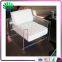 European Single Study Recline Chair Acrylic Sofa Chair Lucite Lazy Sofa