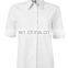 100%cotton short sleeve shirt for women