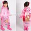 promotional kids children plastic rain cape