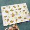 Fish dorayaki printing Japanese hand towel 100%cotton duster cloth table cloth