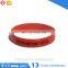 Custom cheap embossed silicone bracelets