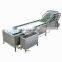 Vegetable washer conveyor belt/root vegetable washer/lettuce vegetable washing machine