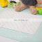 Waterproof bed mat bamboo fiber quilted fabric bed pad for maternity