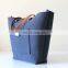Felt tote handle bag for women